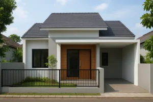 bangun rumah dan kantor baru